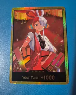One Piece TCG Heroines Edition EB03 Gold Uta DON!! English Foil NM - Image 3