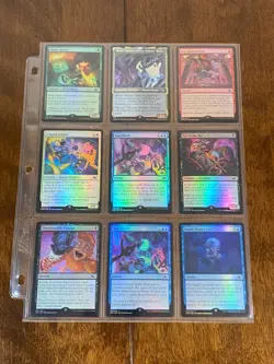 Lot of 108 Unfinity All Foil Magic The Gathering Cards MTG UNF - Image 2