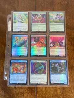 Lot of 108 Unfinity All Foil Magic The Gathering Cards MTG UNF - Image 5