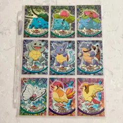 YOU PICK -- POKEMON 1999 TOPPS TV Animation Edition BLUE Logo Cards Non-Holo - Image 1