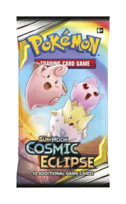 Pokemon Trading Card Game Sun & Moon Cosmic Eclipse Booster Pack 820650805899 - Image 1