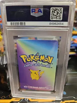 SNORLAX #143 Pokemon Card Game Mini KFC 1998 Nintendo PSA GEM MINT 9 - Image 2