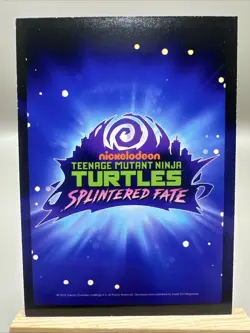 TMNT Teenage Mutant Ninja Turtles Splintered Fate Card - Shredder - Image 2
