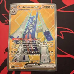 Pokemon TCG Archaludon EX 224/191 Surging Sparks Ultra Rare Card - Image 1