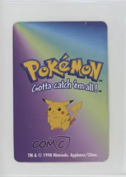 Charizard Pokemon KFC Mini Cards #06 1998 - Image 2