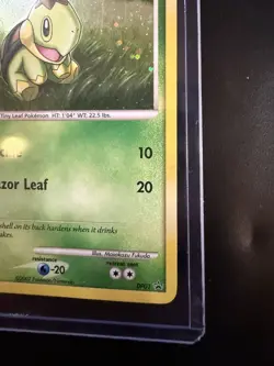 Pokemon TCG Turtwig Holo DP01 Promo Card 2007 Lv10 - Image 3