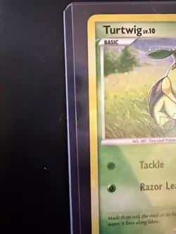 Pokemon TCG Turtwig Holo DP01 Promo Card 2007 Lv10 - Image 5