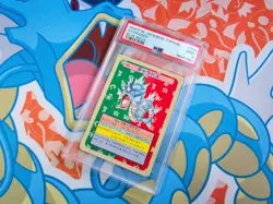 Gyarados - 1995 Pokemon Japanese Topsun #130 Blue Back - Vintage Card - PSA 9 - Image 1