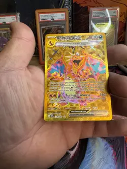 Pokemon TCG Charizard EX Obsidian Flames Holo Hyper Rare Card 228/197 - Image 2