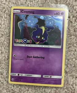 Toys R Us Pokemon Basic Cosmog Trading Card - Image 1
