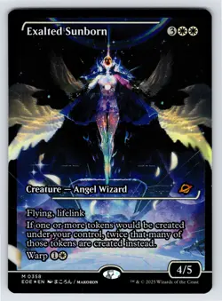 Exalted Sunborn (Showcase) Foil - Edge of Eternities - MTG Magic the Gathering - Image 1