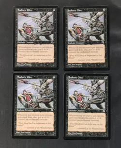 4 x Mtg Sadistic Glee Playset Magic the Gathering NM Unplayed See Pic - Image 1