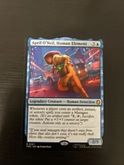 April O'Neil, Human Element -MTG- TMNT TMC - Teenage Mutant Ninja Turtles - NM - Image 1