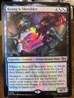 Krang & Shredder (FOIL) - [Teenage Mutant Ninja Turtles] MTG TMT 0153 - Image 1