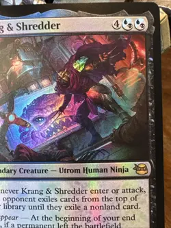 Krang & Shredder (FOIL) - [Teenage Mutant Ninja Turtles] MTG TMT 0153 - Image 3