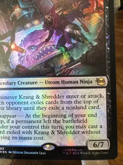 Krang & Shredder (FOIL) - [Teenage Mutant Ninja Turtles] MTG TMT 0153 - Image 4