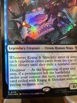 Krang & Shredder (FOIL) - [Teenage Mutant Ninja Turtles] MTG TMT 0153 - Image 5