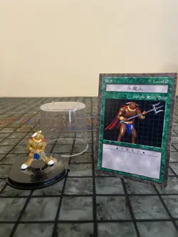 Yugioh Dungeon Dice Monsters DDM Battle Steer W/ Original Card - Image 1