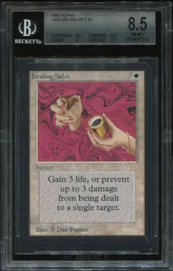 Healing Salve Alpha BGS 8.5 Graded MTG magic #3566 - Image 1