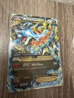 Pokemon M Charizard EX Flashfire Ultra Rare Holo 69/106 English 2014 - Image 2