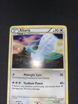 Pokemon Altaria 2/102 Triumphant Holo Rare VLP - Image 2