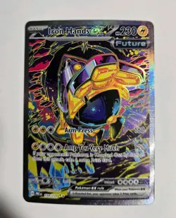 Pokemon Iron Hands ex - Prismatic Evolutions - Special Illustration Rare 154/131 - Image 1