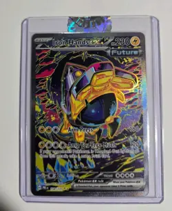 Pokemon Iron Hands ex - Prismatic Evolutions - Special Illustration Rare 154/131 - Image 3