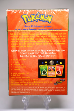 GUARANTEED SHADOWLESS GOLD STRIP Pokemon BRUSHFIRE Base Set 2 Player Theme Deck - Image 2