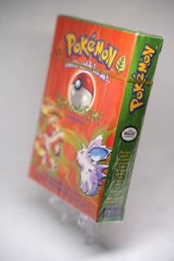 GUARANTEED SHADOWLESS GOLD STRIP Pokemon BRUSHFIRE Base Set 2 Player Theme Deck - Image 3