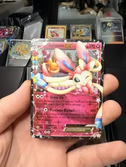 Pokemon Sylveon EX RC21/RC32 Generations Ultra Rare Holo 170 HP Card - Image 1