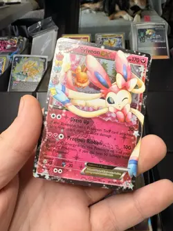 Pokemon Sylveon EX RC21/RC32 Generations Ultra Rare Holo 170 HP Card - Image 3