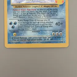2021 Pokemon Celebrations Classic Blastoise Holo 2/102 - Image 2
