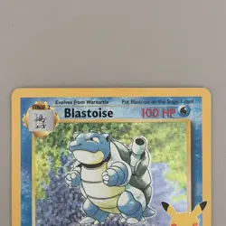 2021 Pokemon Celebrations Classic Blastoise Holo 2/102 - Image 3