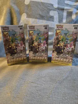 Pokemon Eevee Heroes Booster Box – Korean s6a Sword & Shield (Sealed/New) X 3 - Image 1