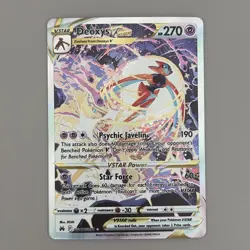 Pokemon TCG Deoxys VSTAR GG46/GG70 Crown Zenith Galarian Gallery Holo Ultra Rare - Image 1