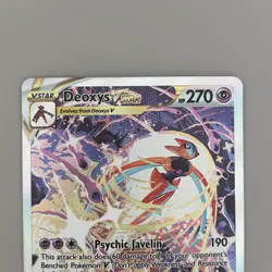 Pokemon TCG Deoxys VSTAR GG46/GG70 Crown Zenith Galarian Gallery Holo Ultra Rare - Image 4
