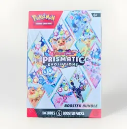 Pokemon TCG: Scarlet & Violet Prismatic Evolutions Booster Bundle Factory Sealed - Image 1