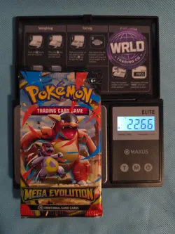 (HEAVY)🔥 22.66g Pokemon TCG Mega Evolution Booster Pack Factory Sealed✅ - Image 1