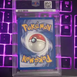 2000 Pokemon TEAM ROCKET DARK GOLBAT HOLO #7 PSA 8 - Image 2