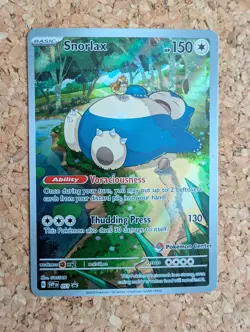 Pokemon TCG Snorlax SVP 051 Pokemon Center Stamped 151 ETB Promo #2 - Image 1