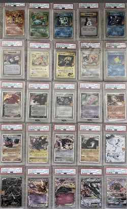 PSA 10 Pokemon 25th Anniversary Promo COMPLETE Set S8A-P Japanese Charizard - Image 1