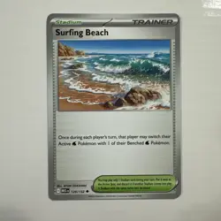 4x Surfing Beach 129/132 Mega Evolution Pokemon Playset x4 - Image 2