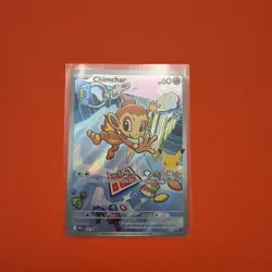 Pokemon TCG - Chimchar - First Partner Illustration Promo 041 30th Anniversary - Image 1