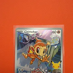 Pokemon TCG - Chimchar - First Partner Illustration Promo 041 30th Anniversary - Image 2