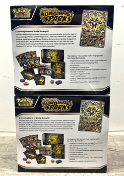 Pokemon TCG Surging Sparks Elite Trainer Box LOT OF 2 NEW MINT SEALED - Image 2