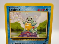 Pokemon 1999 WOTC Base Set 2 - Squirtle - 93/130 - Common - Base Set 2 - NM/LP - Image 2