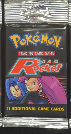 HEAVY Pokemon Team Rocket Rack Pack Foil Packs Set (4) 1999-2000 20.8 Grams ea. - Image 3