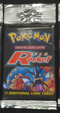 HEAVY Pokemon Team Rocket Rack Pack Foil Packs Set (4) 1999-2000 20.8 Grams ea. - Image 4