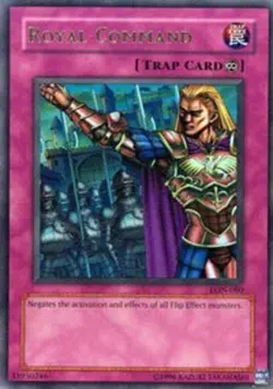 Heavily Played Royal Command - LON-080 - Ultra Rare - 1st Edition - YuGiOh - Image 1