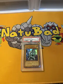 🔥Yu-Gi-Oh! Blue-Eyes White Dragon LOB-001 Ultra Rare 2002 Unlimited PSA 3🔥 - Image 2